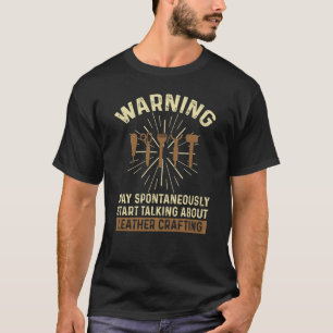 T-shirt avertissement peut spontanément commencer à parler
