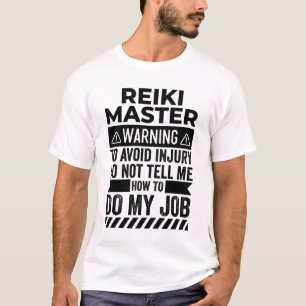 T-shirt Avertissement principal Reiki