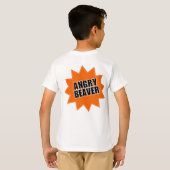 T-shirt "Avertissement : Temperamental When Hungry" (Dos entier)