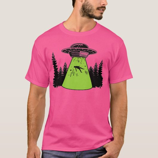 T-shirt Avertissement Ufo (Devant)