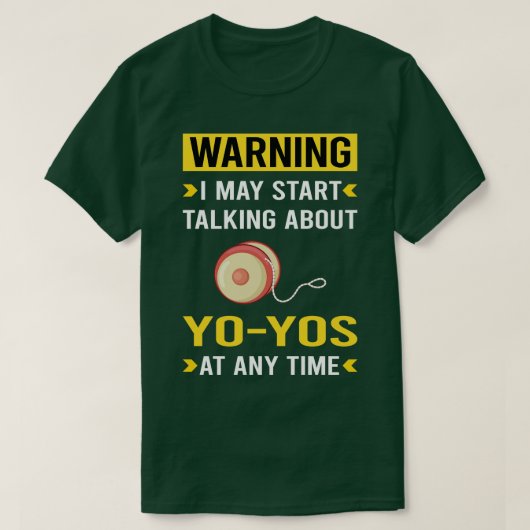 T-shirt Avertissement YoYo YoYo (Design devant)