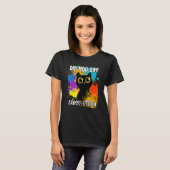 T-shirt Avez-Vous Dit Chat Noir Croisé (Devant entier)