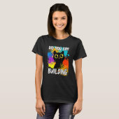 T-shirt Avez-vous dit construire un chat noir (Devant entier)