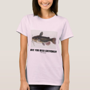 T-shirt Avez-vous été Catfished ? (Illustration de