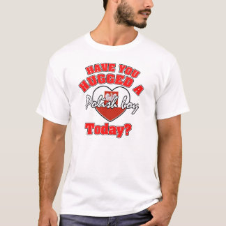 T-shirt Avez-vous étreint un garçon polonais aujourd'hui ?