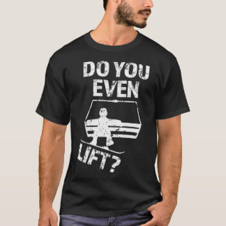 T-shirt Avez-vous même soulevé Funny Snowboard disant pull