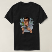 T-shirt AVGN Videogame Nerd Classic Angry (Design devant)