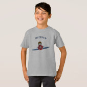 T-shirt Aviateur et son avion (Devant entier)