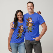 T-shirt Aviateur pilote d'ours (Unisexe)