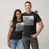T-shirt Aviateurs de Tuskegee, groupe de queues rouge (Unisexe)
