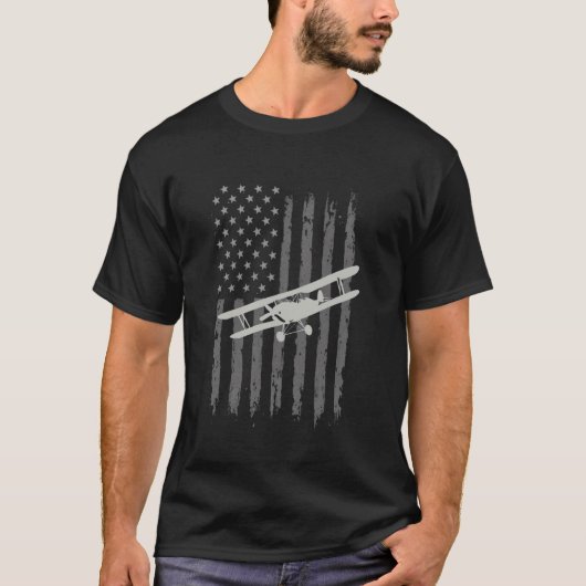 T-shirt Aviation Vintage (Devant)