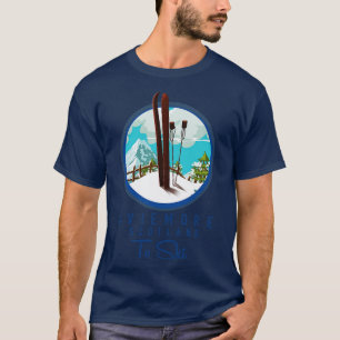 T-shirt Aviemore scotland skier