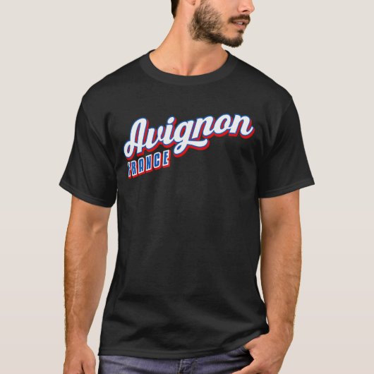 T-shirt Avignon France (Devant)