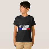 T-shirt Avignon France Flag Travel Souvenir For Locals And (Devant entier)