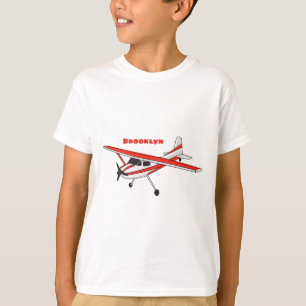 T-shirt Avion à train tricycle dessin animé