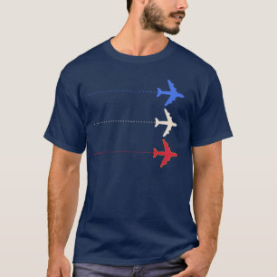 T-shirt Avion américain