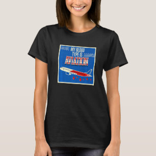 T-shirt Avion Avion Aviateur Aviateur Aviateur Aviateur Av