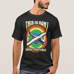 T-shirt Avion Avion Avion Avion Voler Aérospatiale Ingénie