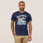 T-shirt Avion Clothespion (Devant entier)