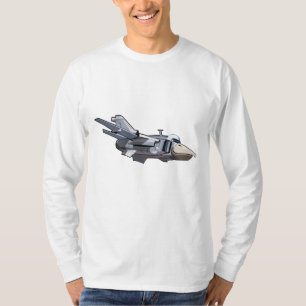 T-shirt Avion de caricature