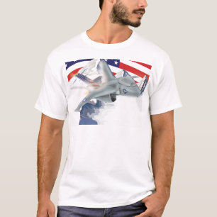T-shirt Avion de chasse américain