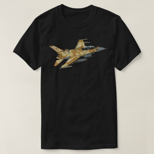 T-shirt Avion de chasse israélien (Design devant)