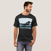 T-shirt Avion de combat de Flying Tigers Curtiss P-40 de (Devant entier)