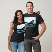 T-shirt Avion de combat de Flying Tigers Curtiss P-40 de (Unisexe)