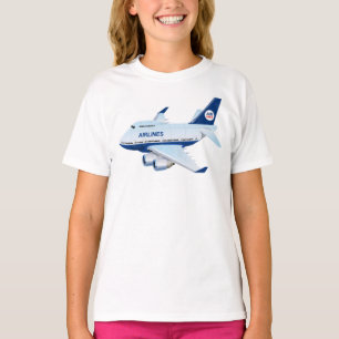 T-shirt Avion de dessin