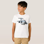 T-shirt Avion de dessin (Devant entier)