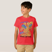 T-SHIRT AVION DE FEU (Devant entier)