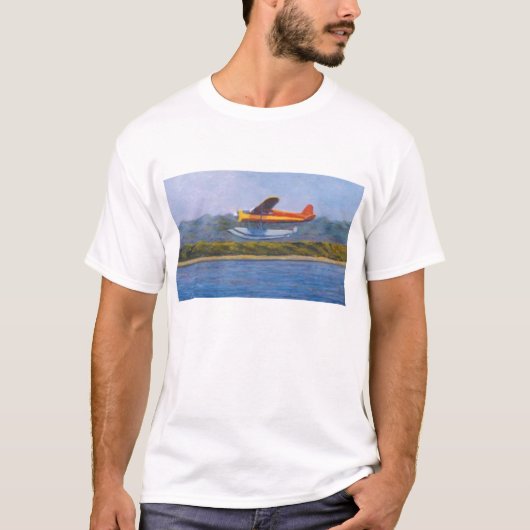 T-shirt avion de flotteur (Devant)