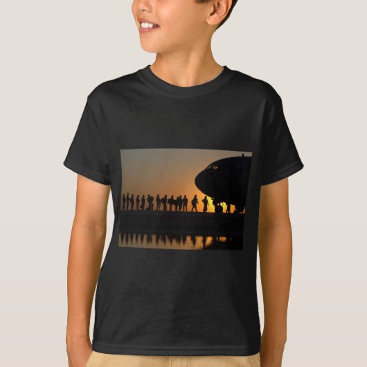 T-shirt Avion de l'armée (Devant)
