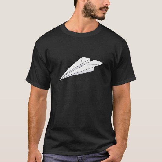 T-shirt Avion de papier (Devant)