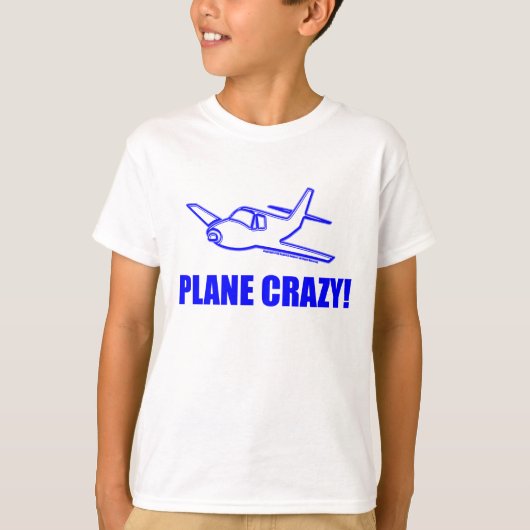 T-shirt Avion drôle (Devant)