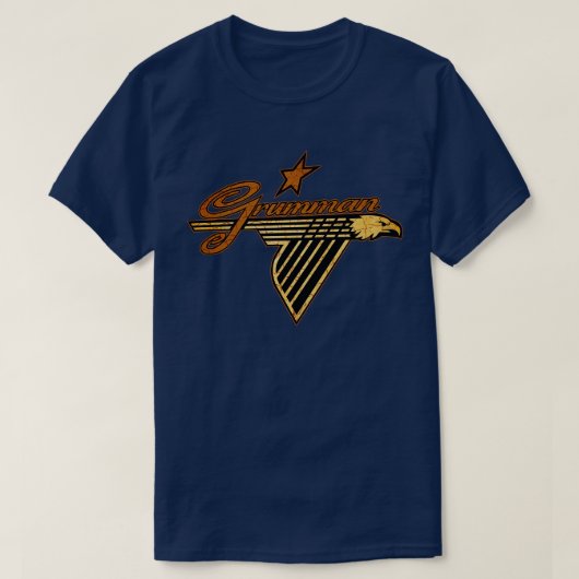 T-shirt Avion Grumman vintage (Design devant)
