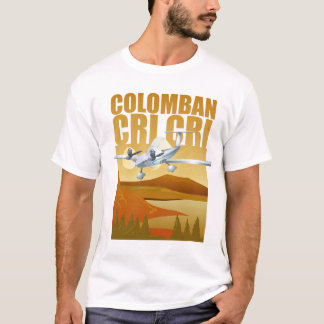 T-shirt Avion jumel de moteur de C.P. de C.P.