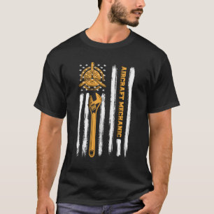 T-shirt Avion Mécanicien Aéronefs Technicien Aéronefs