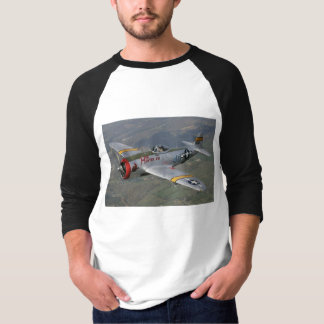 T-shirt avion p-51