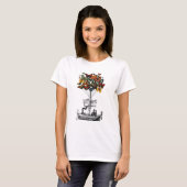 T-shirt Avion papillon (Devant entier)