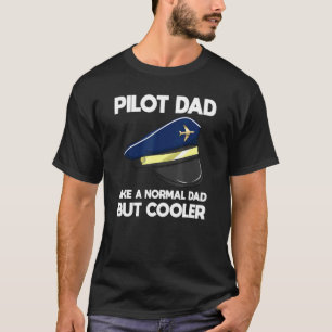 T-shirt Avion Pilote Aéronef Avion Père de l'aviation