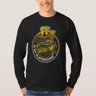 T-shirt Avion pilote Vol