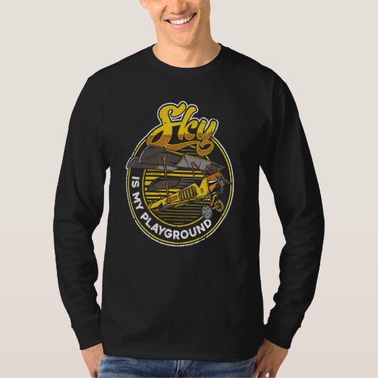 T-shirt Avion pilote Vol (Devant)