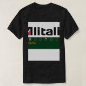 T-shirt Avion s Alitalia (Design devant)