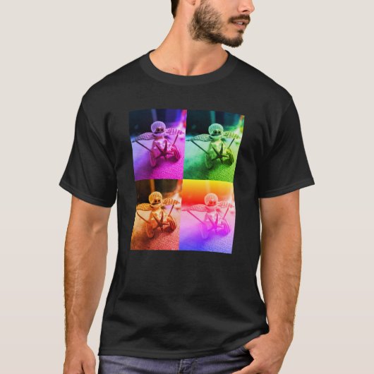 T-shirt avion Shell Art (Devant)