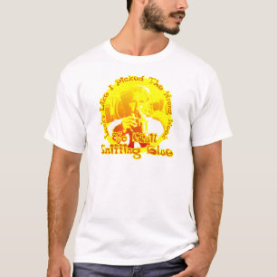 T-shirt Avion stoppé reniflant la colle