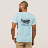 T-shirt Avion Vans RV-7 (Dos entier)