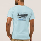 T-shirt Avion Vans RV-7 (Dos)