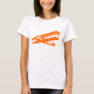 T-shirt Avion Vintage - Orange