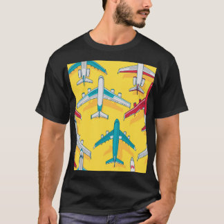 T-shirt Avions colorés Ciel : Aéronefs Vintages